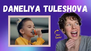 Voice Teacher Reacts to DANELIYA TULESHOVA - Rise Up