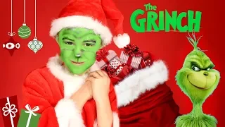 The Grinch Makeup and Costume