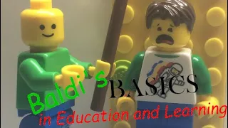 LEGO Мультик  Baldi / Baldi's Basics in Education and Learning / LEGO Stop Motion