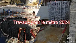 Chantier grand Paris Express !! #2024 #Paris #igr