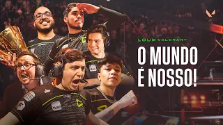 LOUD Valorant: Campeã Mundial da Champions 2022