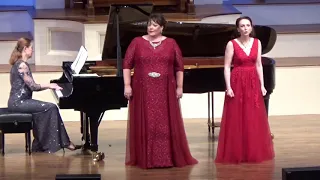 Rossini's Cat duet. Jane Shivick and Sarah Callinan. Piano-Olga Rogach