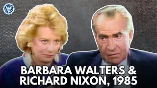 Barbara Walters Interviews Richard Nixon | 1985 (Full Interview)
