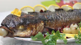 РЫБА С ЛЯВАНГИ в Духовке!!!Азербайджанская Кухня!👌Balıq Ləvəngisi😋Fish-Talysh cuisine of Azerbaijan.