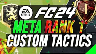 BEST META RANK CUSTOM TACTICS (4321 PRO SET UP ALL VARIATIONS) - FC 24