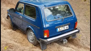 Lada Niva Offroad 10, verlassene Russische Militärbasis