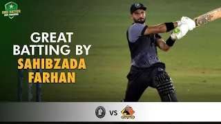 Great Batting By Sahibzada Farhan | Sindh vs Khyber Pakhtunkhwa | Match 12 | National T20 | MH1T