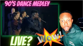 PENTATONIX 90's DANCE MEDLEY LIVE AT HOLLYWOOD BOWL 2022 - MY EPIC REACTION AND REVIEW!