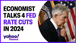 Economist talks Fed rate cuts starting in March with 3 more in 2024