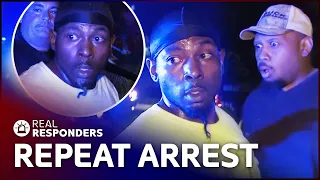 Suspect Just Arrested For High Speed Police Chase Is Caught Again | Cops | Real Responders