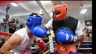Floyd Mayweather spars undefeated prospects and drops new documentary with Sam Watson