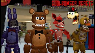 CoolBowser Reacts To Gregory and Glamrocks meets the Old Animatronics (Part 9) FNAF Security Breach