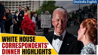 U.S. Correspondents' Dinner: Biden Roasts Trump, Protest Outside White House & More| Oneindia News