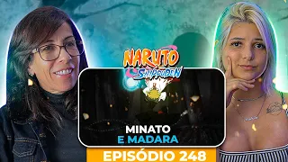 NARUTO SHIPPUDEN - EPISODIO 248: MINATO vs MADARA! [REACT]