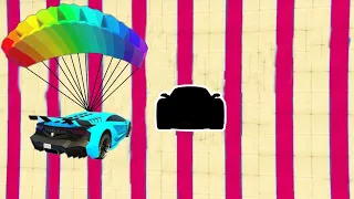 Parachute Car Parkour 555.555% People Never Sleep After This Race in GTA 5!