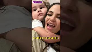 Hija de Natti Natasha Vida Isabelle ya creció y pesa 30 Libras