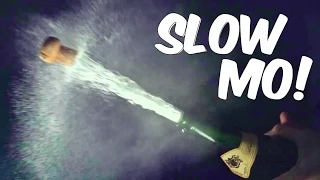Opening Champagne in Slow Motion!! | Slow Mo Lab