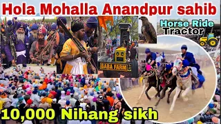 ਸ਼ੁਰੂ ਤੋਂ ਅੰਤ ਤੱਕ Holla Mohalla | Sri Anandpur Sahib | Sikh Festival | Horse Ride | Holi in Punjab