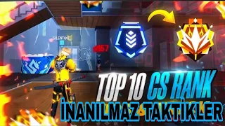 DÜŞMANIN NEREDEN GELECEĞİ BELLİ OLMAZ CS RANK TAKTİKLERİ PART 2 ! Free Fire