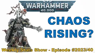 CHAOS on the RISE in 10th edition 40K? Latest WIN RATES & META all factions