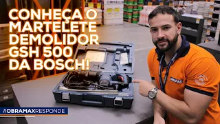 Qual melhor martelete demolidor? | Conheça o Martelete Demolidor GSH500 Bosch