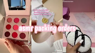 asmr packing orders | tiktok compilation