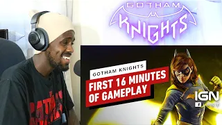 Gotham Knights: First 16 Minutes of Gameplay - IGN First REACTION VIDEO!!!