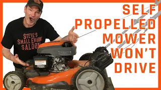 How To Fix A Self Propelled Lawn Mower That Won't Move