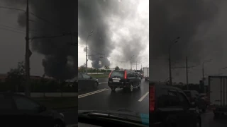 Сегодня пожар в Москве