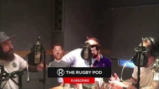 Joe Marler and Jim Hamilton discuss their "not getting on" beef.