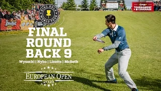 DGWT EO2016 Lead Card Final Round, Back 9 (Wysocki, Nybo, Lizotte, McBeth)