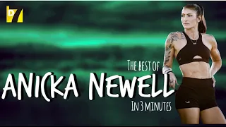 The best of Anicka Newell in 3 minutes, beautiful top athlete, pole vaulter, internet influencer