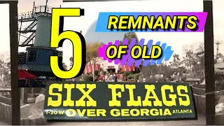 Looking for Old Six Flags Over Georgia Relics in the Park