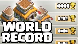 Clash of Clans ♦ WORLD RECORD ♦ Town Hall 8 TROPHY RECORD! ♦ CoC ♦