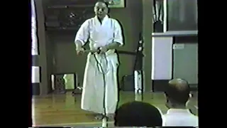 Iaido Danzaki Tomoaki (檀崎 友彰) Sensei Seminar 1987 Chuden 01 02 03