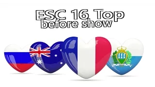 Eurovision 2016 top 43 / before show