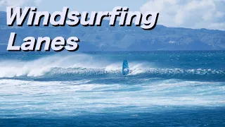 Windsurfing Lanes  with KONA wind / Maui