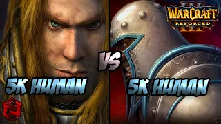 Human 5k MMR - Solo Ladder (Reforged Warcraft 3)