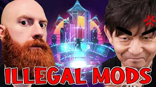 Retro Style FFXIV Mod (10/10 One of the Best Mods Ever) | Xeno Reacts to Illegal Mods
