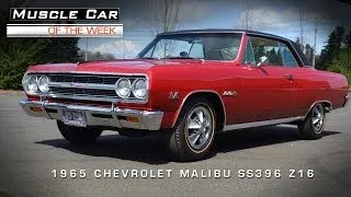 1965 Chevrolet Malibu SS 396 Z16 Muscle Car Of The Week Video #4