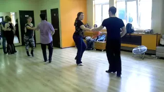 Flashmob West Coast Swibg 2015 routine rehersal (Ivara dance studio, Moscow)
