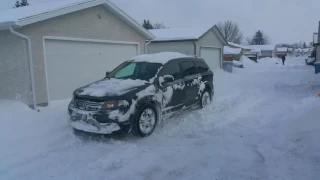 Dodge Journey 4X4 in action