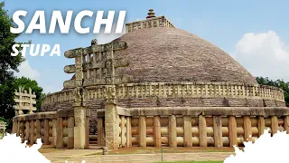 Why Emperor Ashoka built the stupa in Sanchi and not in Patliputra, his capital city ?