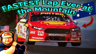 NASCAR Fan Reacts to Australian Supercars Lap Record - Bathurst - Scott McLaughlin