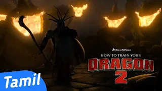 Part - (1232) [Hiccup Meets Valka ] How to train your dragon 2 in Tamil