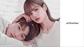 🌼Lizkook🌼 Lisa (blackpink) & Jungkook (bts) • attention • [fmv]