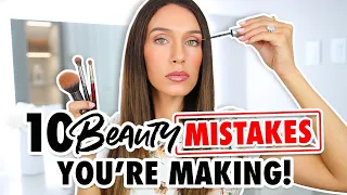 10 Beauty Mistakes Women KEEP MAKING! *please stop*