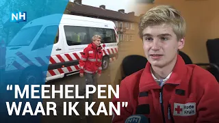 Sander (18) is Rode Kruis-vrijwilliger in de coronacrisis