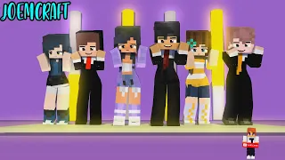 COUPLE DANCE | MAIZEN, FUNNEH. APHMAU CREW | CHICKEN WINGS | GOMY GOMY DANCE -  Minecraft Animation