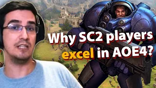 Beasty Reacting to: "Why StarCraft 2 players excel in Age of Empires 4?"